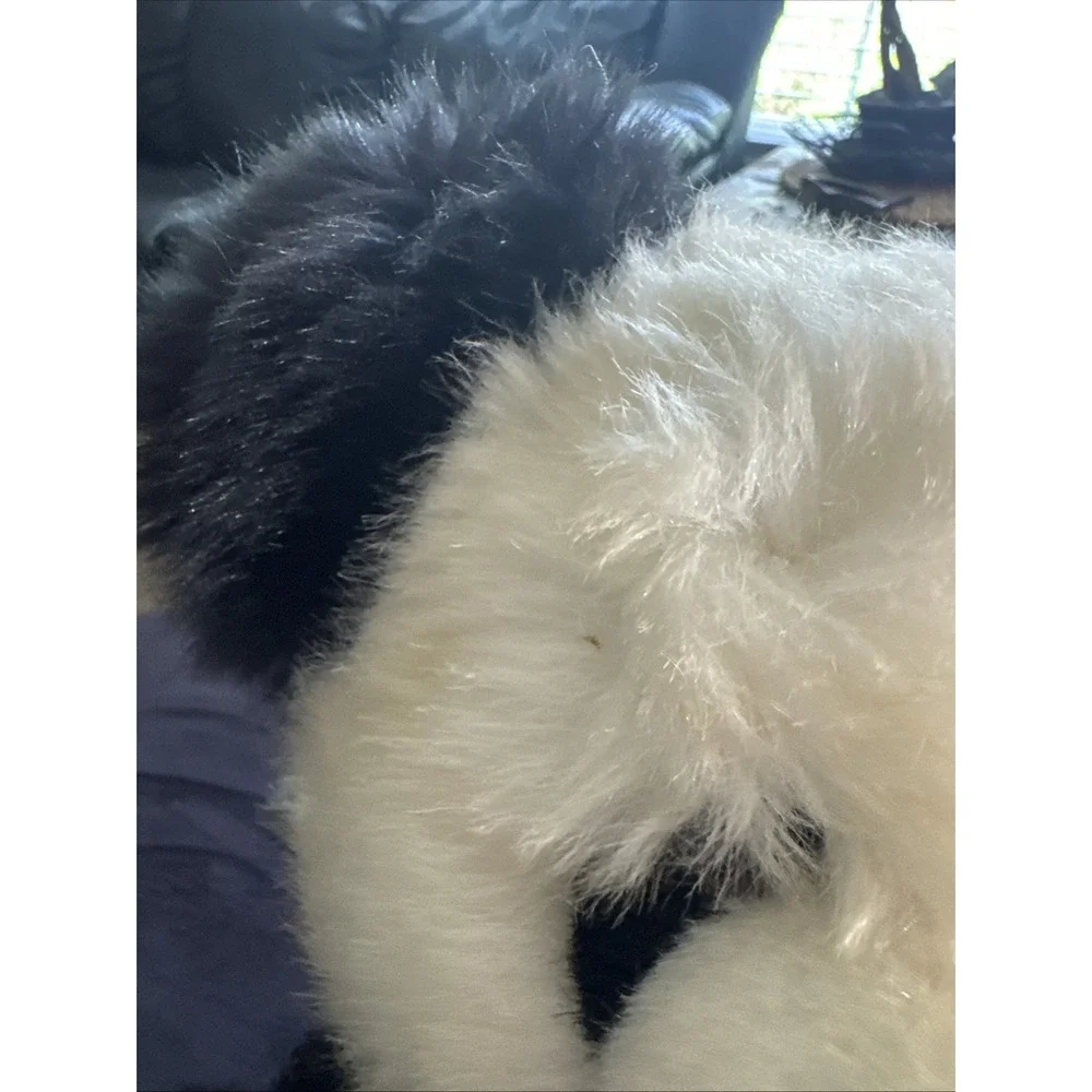 Steiff Bear Molly Panda Style Larger Size 0326/45 Signed Hans Otto Steiff VTG --